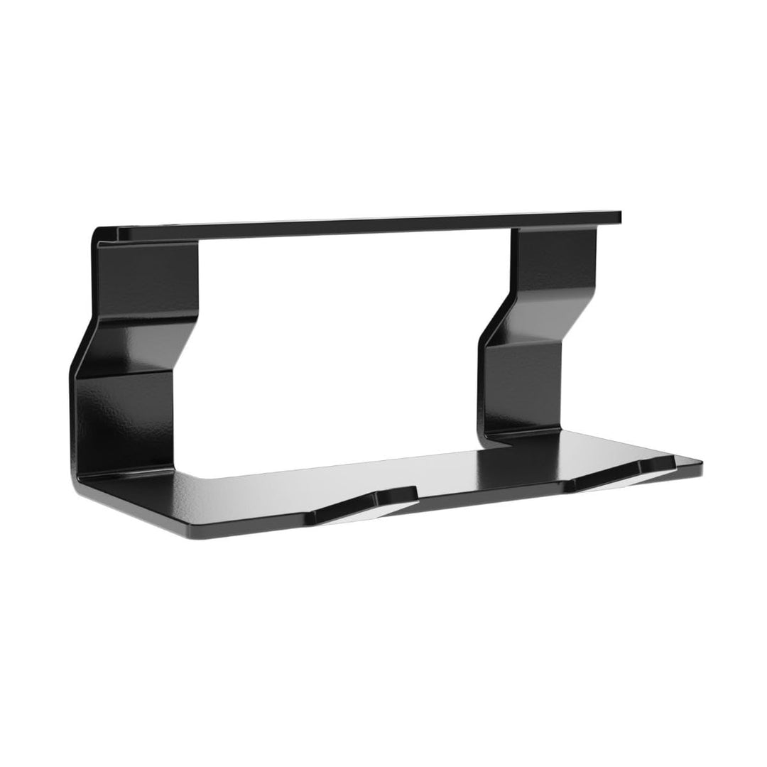 Kesseböhmer Linero style 2er Hakenleiste schwarz 84 x 51 x 37,4 mm zum Einhängen von SOTECH, 2er Hak
