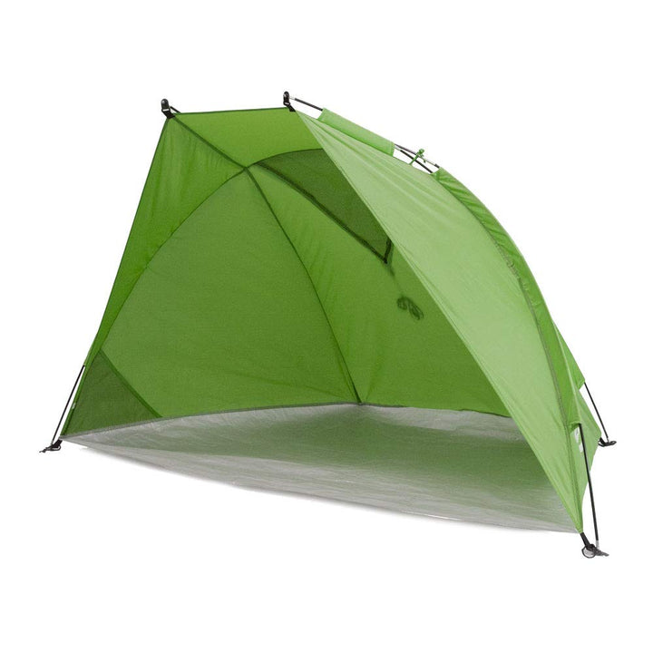 outdoorer Strandmuschel Helios Air - Reise-Strandmuschel mit UV Schutz 80 & verschliessbarem Fenster