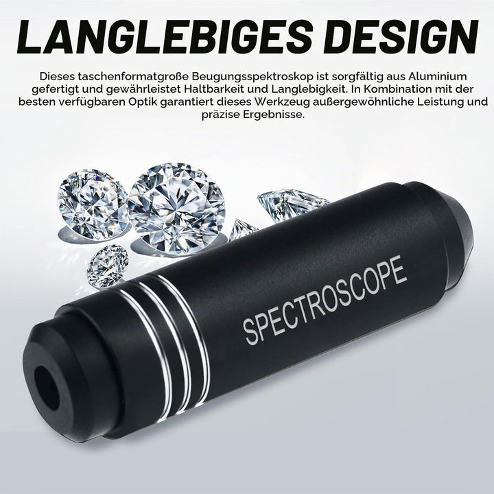 Pocket Handheld klein Grösse 10x mit 25mm 2,5cm (0,99 Zoll) mit LED-Licht, fokussierte Augenlupe Sch