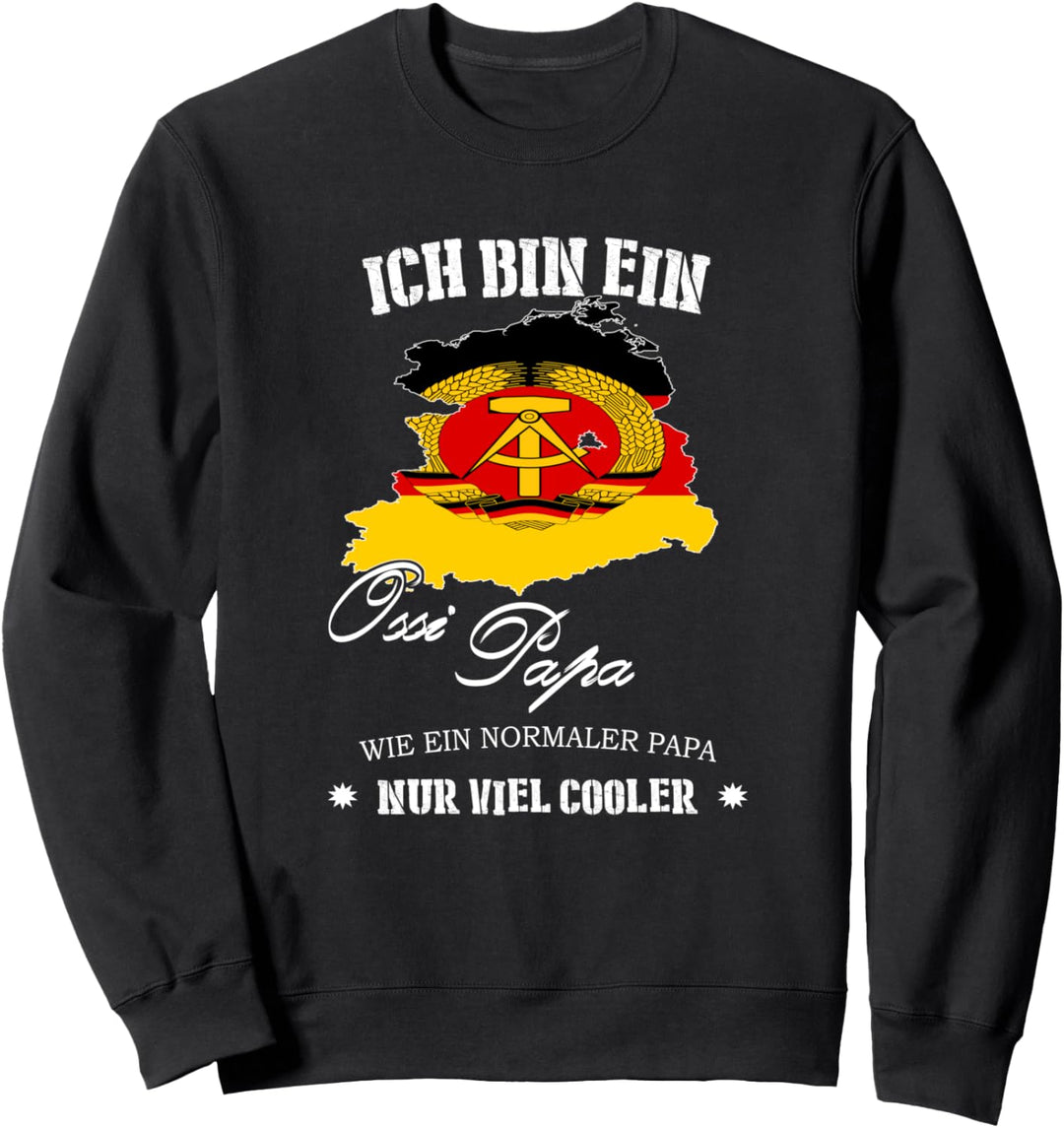 Ossi Papa Papa Tochter Vater Sohn outfit Spruch Sweatshirt