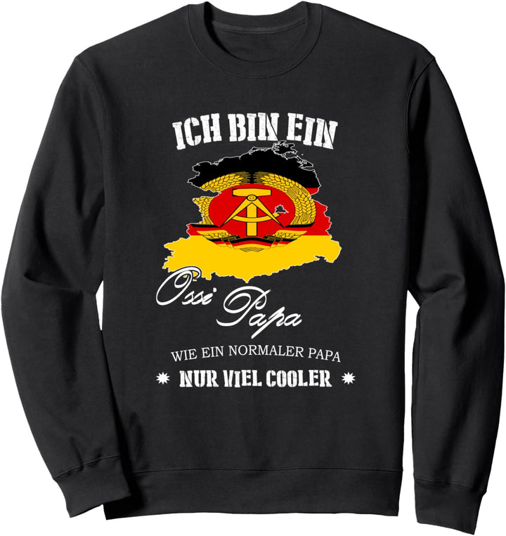 Ossi Papa Papa Tochter Vater Sohn outfit Spruch Sweatshirt