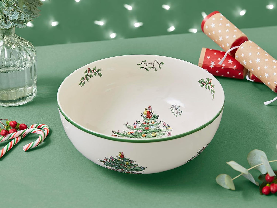 Spode Servierschale, Keramik, Mehrfarbig
