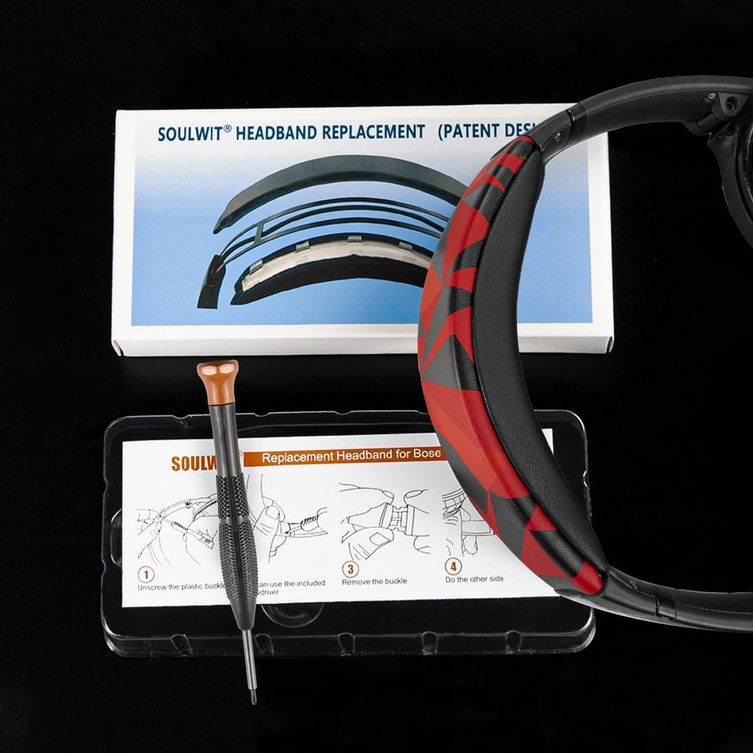 SOULWIT Ersatz Kopfband Headband für Bose QC35 &amp; QuietComfort 35 II (QC35 ii) Kopfhörer,DIY Stirnban