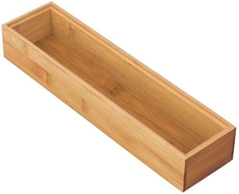 mDesign 2er-Set Schubladeneinsatz für die Küche – modularer Besteckkasten für Silberbesteck und mehr