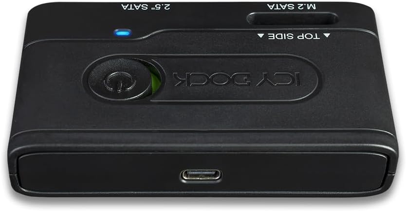 ICY DOCK EZ-Adapter MB031U-1SMB - Externer USB 3.2 Gen1 5Gbit/s Adapter für 2,5 Zoll HDD/SSD oder M.