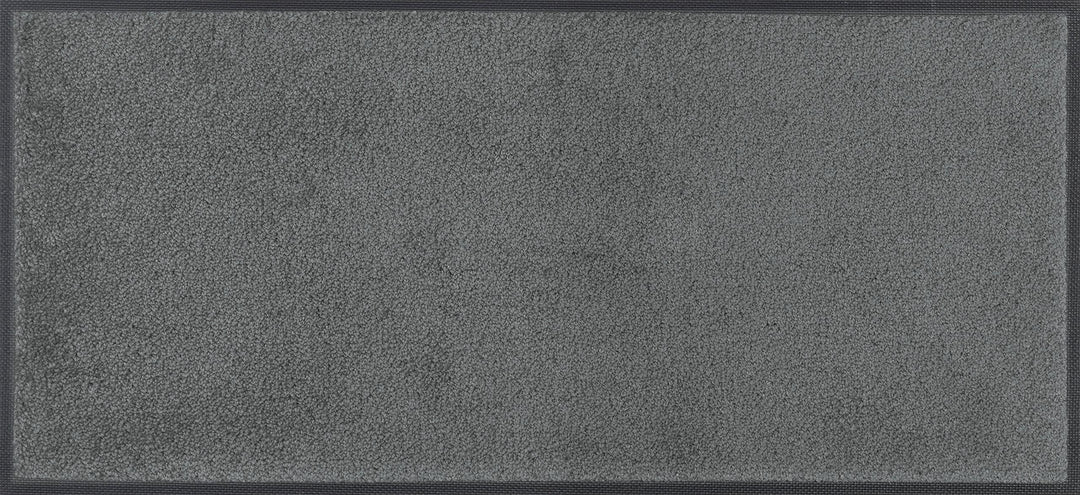 Wash+Dry Fussmatte Smokey Mount 35x75cm, innen und aussen, waschbar, grau 35 x 75 cm (Rechteckig), 3