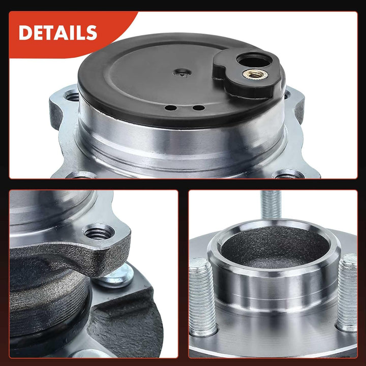 Frankberg 2x Radnabe Radlagersatz Hinterachse für C-Max DM2 Focus C-Max Focus II DA DP HCP DB DH FCH