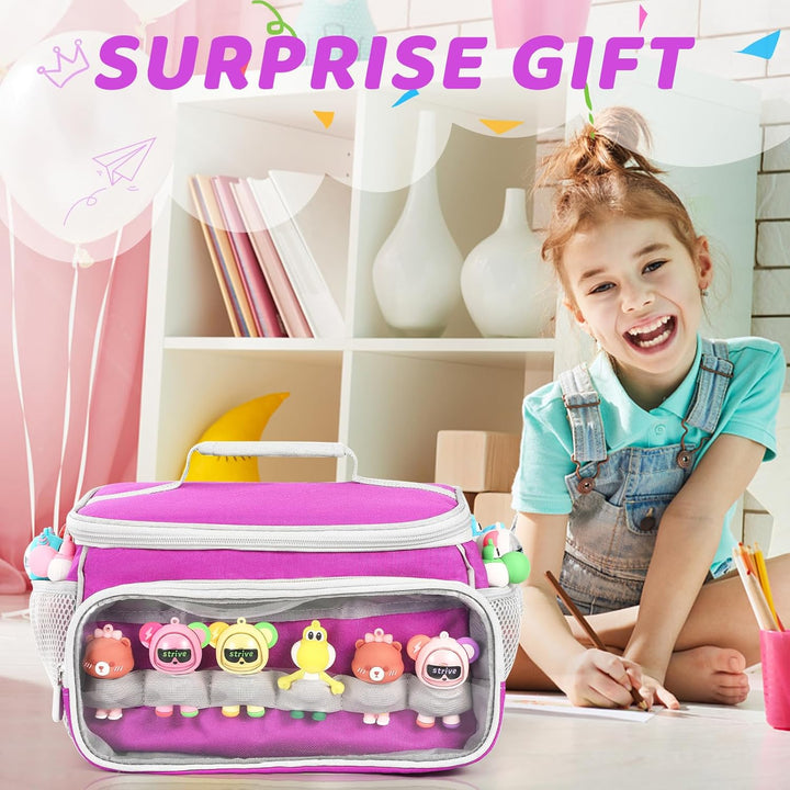 Tragetasche Hülle für Tonies Toniebox Starter Set und Tonies Figur, Kopfhörer, Ladestation und Sonst
