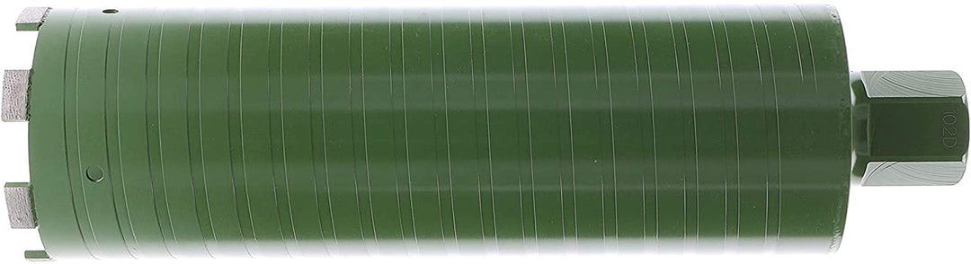 PRODIAMANT Diamant Laser Kernbohrkrone ø 102 mm trocken bohren Beton Stahlbeton Mauerwerk Aufnahme 1