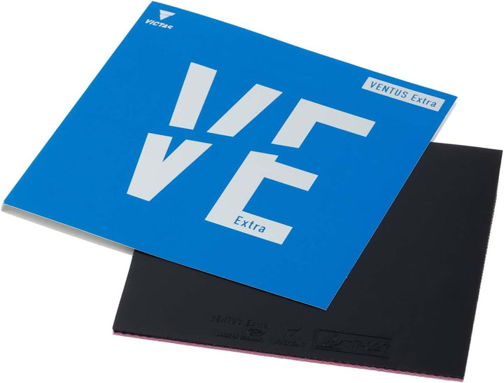 VICTAS Belag Ventus Extra Schwarz 2,3 mm, Schwarz 2,3 mm