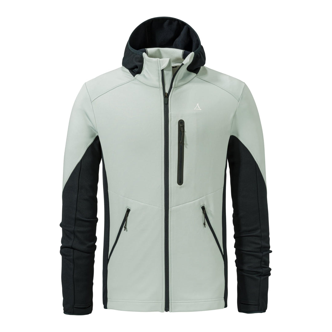 Schöffel Herren Fleece Hoody Lodron M, atmungsaktiver Fleece Pullover mit hoher Bewegungsfreiheit, f