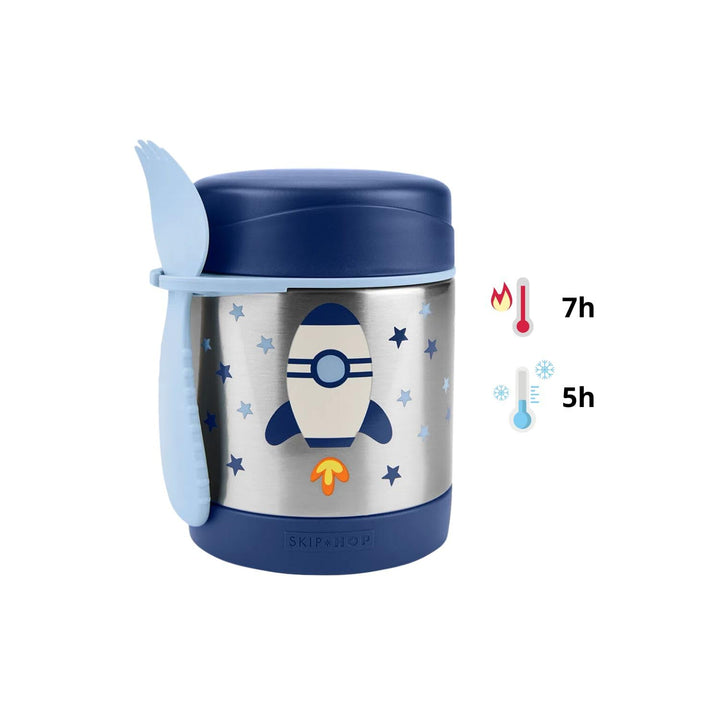 Skip Hop Isoliertes Babynahrungsglas, Funken, Rakete