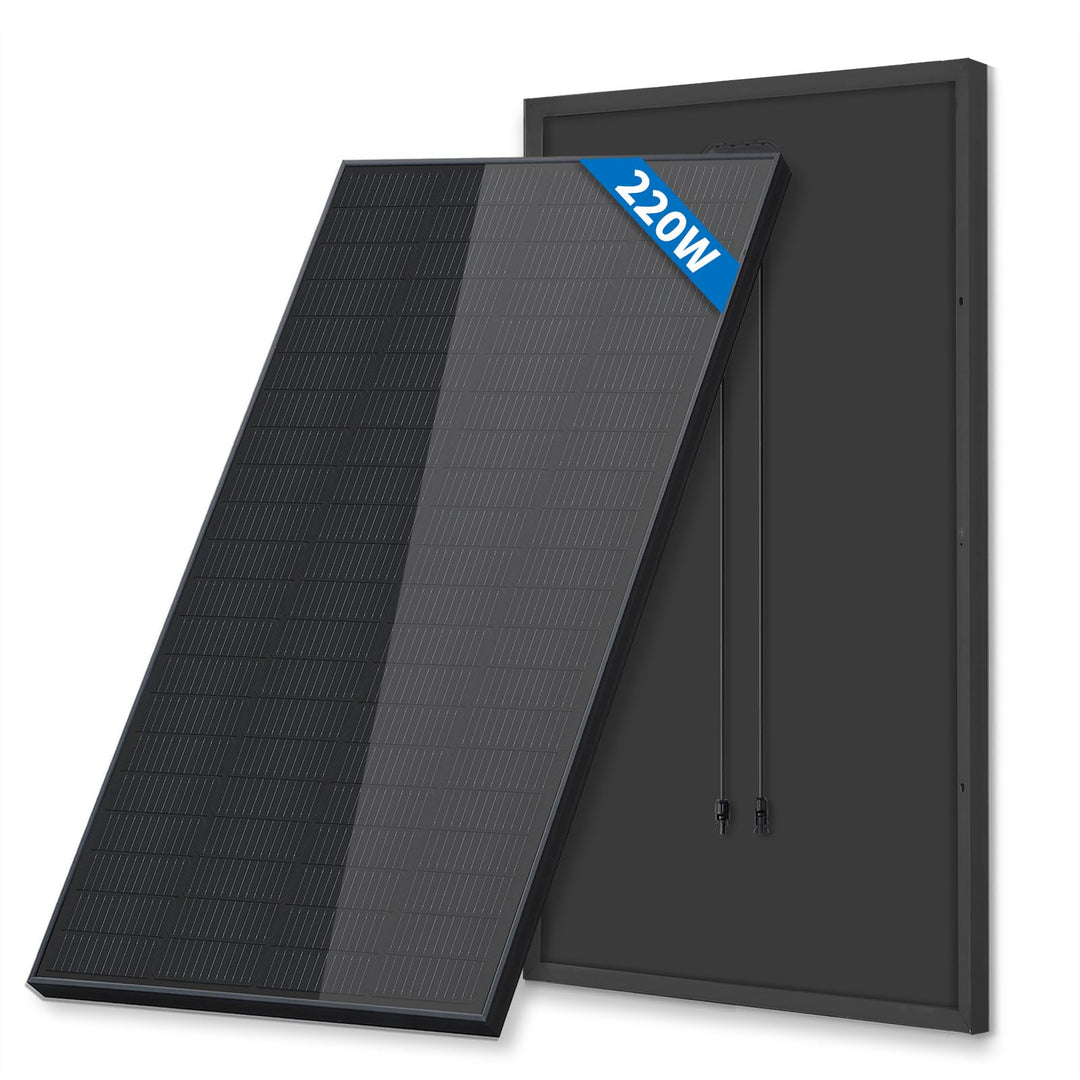 200w Solarpanel Modulo Solare Monocristallino da 200 watt, Komplett Schwarz Monokristallin Photovolt