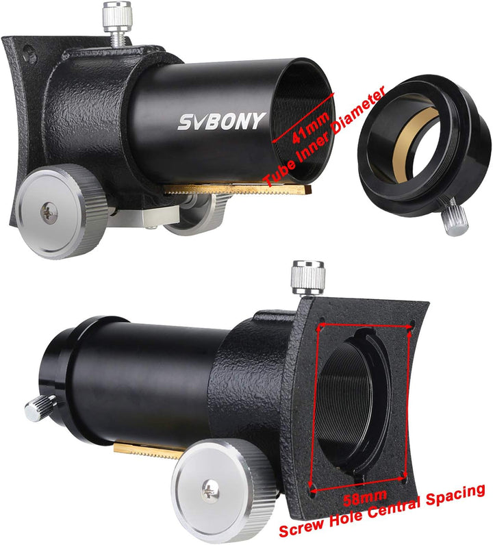 Svbony SV181 Fokussiererteleskop, Refraktorteleskop-Fokussierer, Ganzmetall-Einstellbarer Fokussiere
