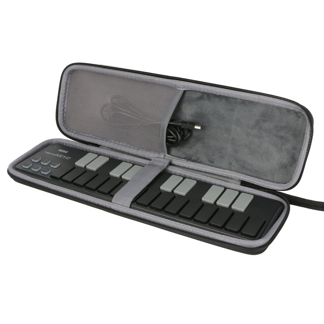 co2CREA Hart Reise Schutz Hülle Etui Tasche für KORG nanoKEY2 /nanoPAD2 /nanoKONTROL2 USB-MIDI-Keybo