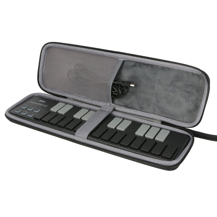 co2CREA Hart Reise Schutz Hülle Etui Tasche für KORG nanoKEY2 /nanoPAD2 /nanoKONTROL2 USB-MIDI-Keybo