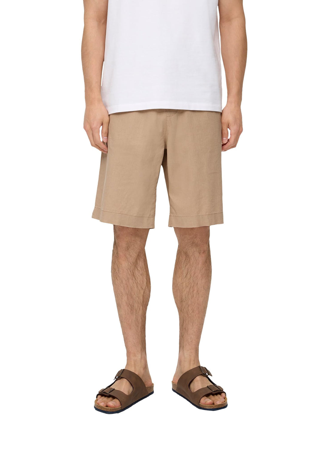 s.Oliver Bermudas aus Leinenmix L Brown, L Brown