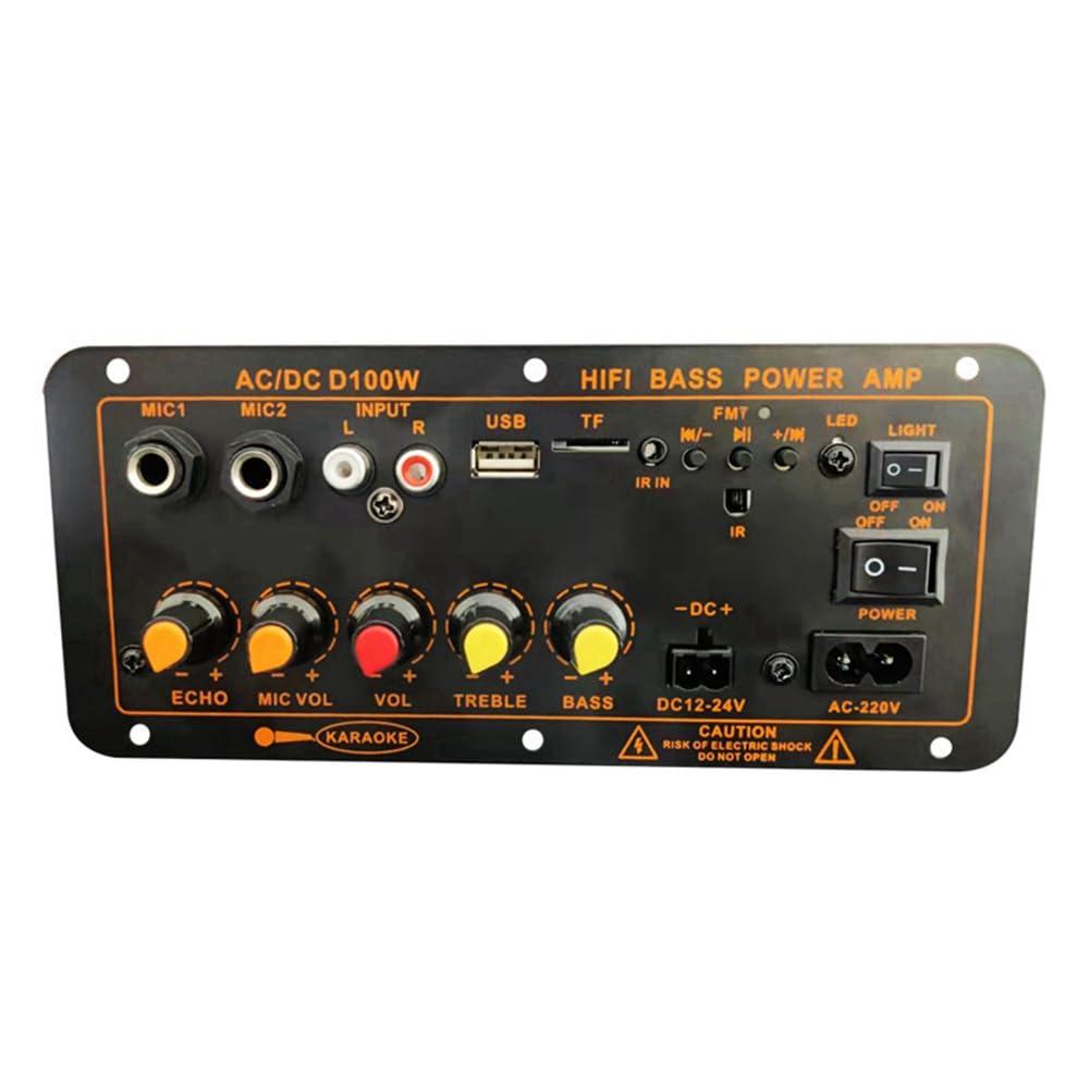 Max 300 W Bluetooth-Verstärker 12 V 24 V 220 V Karte Verstärker Subwoofer Halterung Mikrofon für Aut