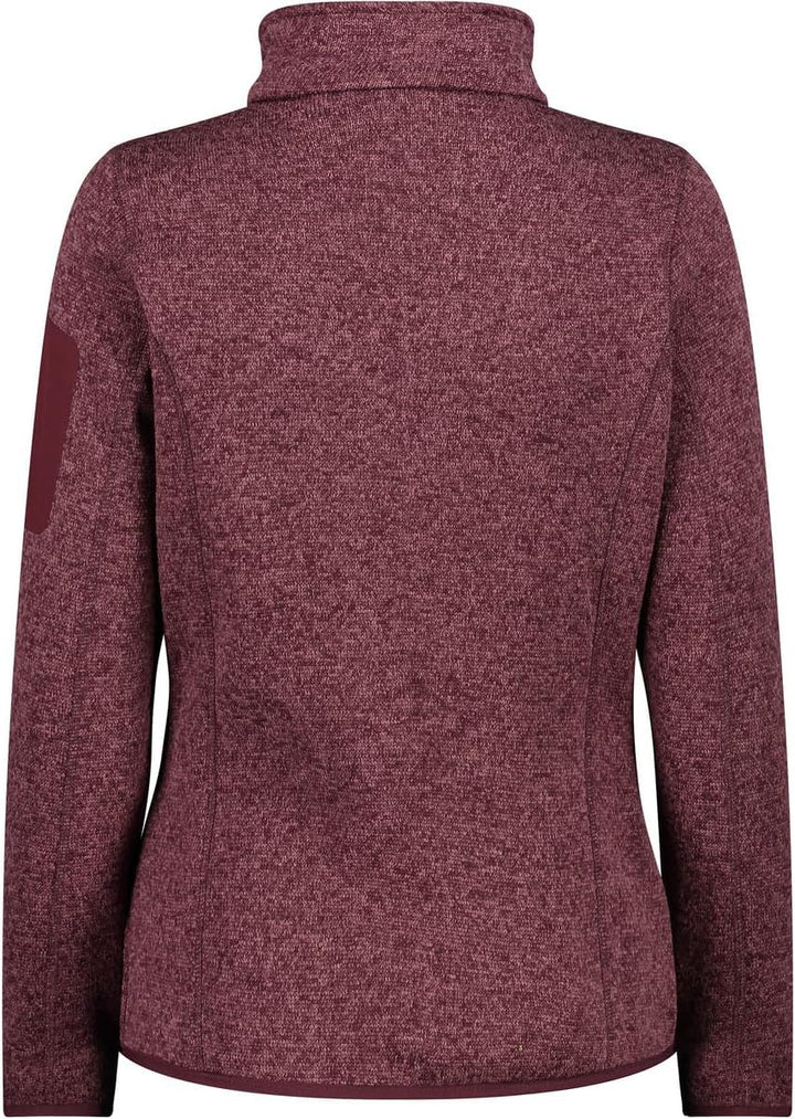 CMP Damen Fleecejacke D34 burgundy-anthrazit, D34 burgundy-anthrazit