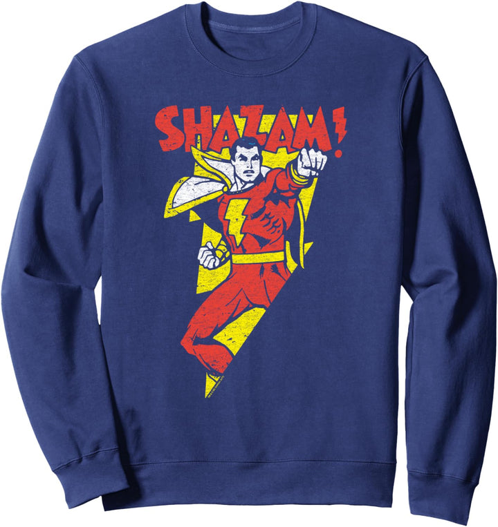 Justice League Shazam! In Bolt Sweatshirt