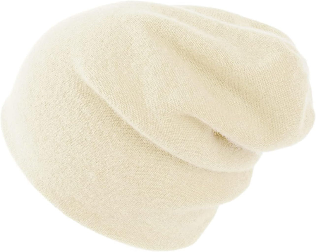 Villand 100% Kaschmir Mütze für Damen und Herren mit Geschenkbox, doppellagige Kaschmir Strickmütze,