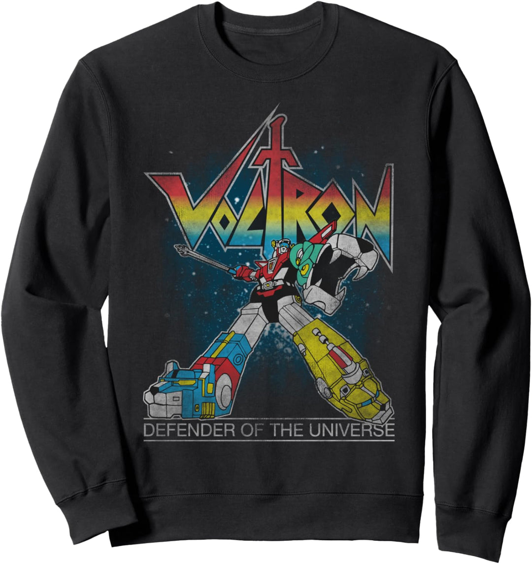 Voltron: Retro Defender Rainbow Sweatshirt