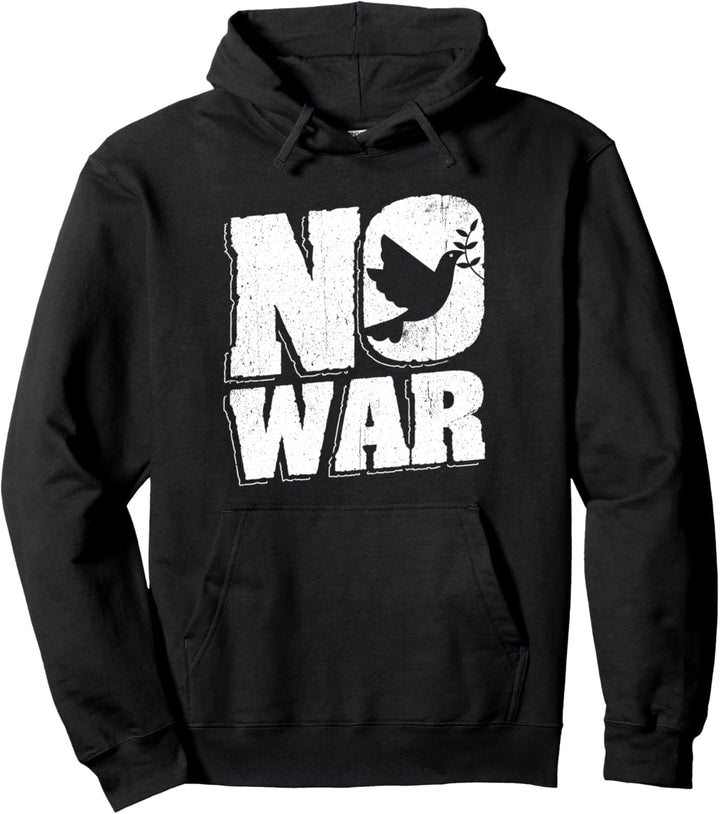 No War Kein Krieg Frieden Friedenstaube Liebe No War Pullover Hoodie