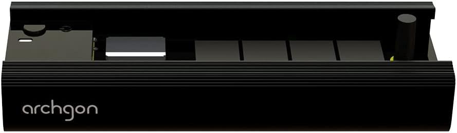 Archgon MSD-3100-2 Externes SSD Dock NVMe(PCIe)/SATA, Kompatibel mit M.2 2242/2260/2280 SSD, USB 3.2