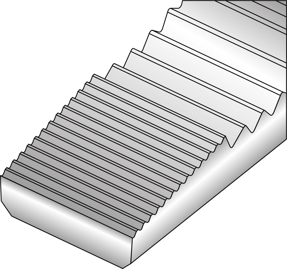 GEDORE 8132 AB-200 H VDE-Flachrundzange mit Hüllenisolierung 200 mm