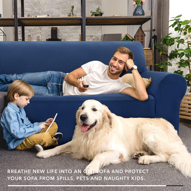 Deconovo Sofabezug Sofa Überzug Sofaüberwurf Sofa Cover Sesselbezug Sofahusse Sofa Abdeckung Super E