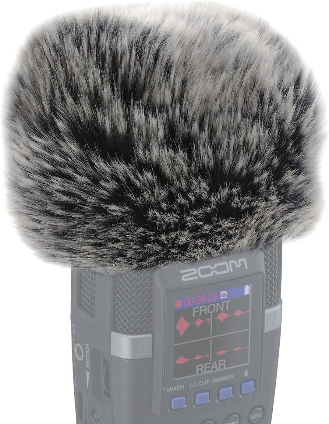 Pelziger Windschutzscheiben-Windschutz, kompatibel mit Zoom H5 Studio H5Studio H2Essential H2 Essent