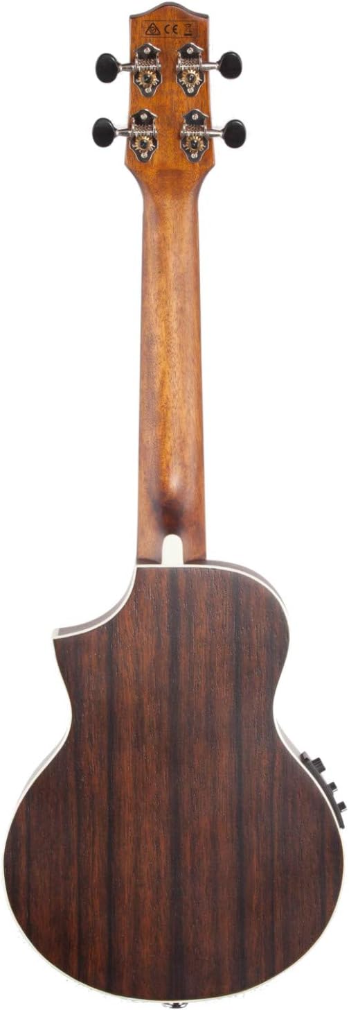 Ibanez UEW13MEE-DBO UEW Series Electro-acoustic Ukulele - 4 String - Dark Brown Open Pore