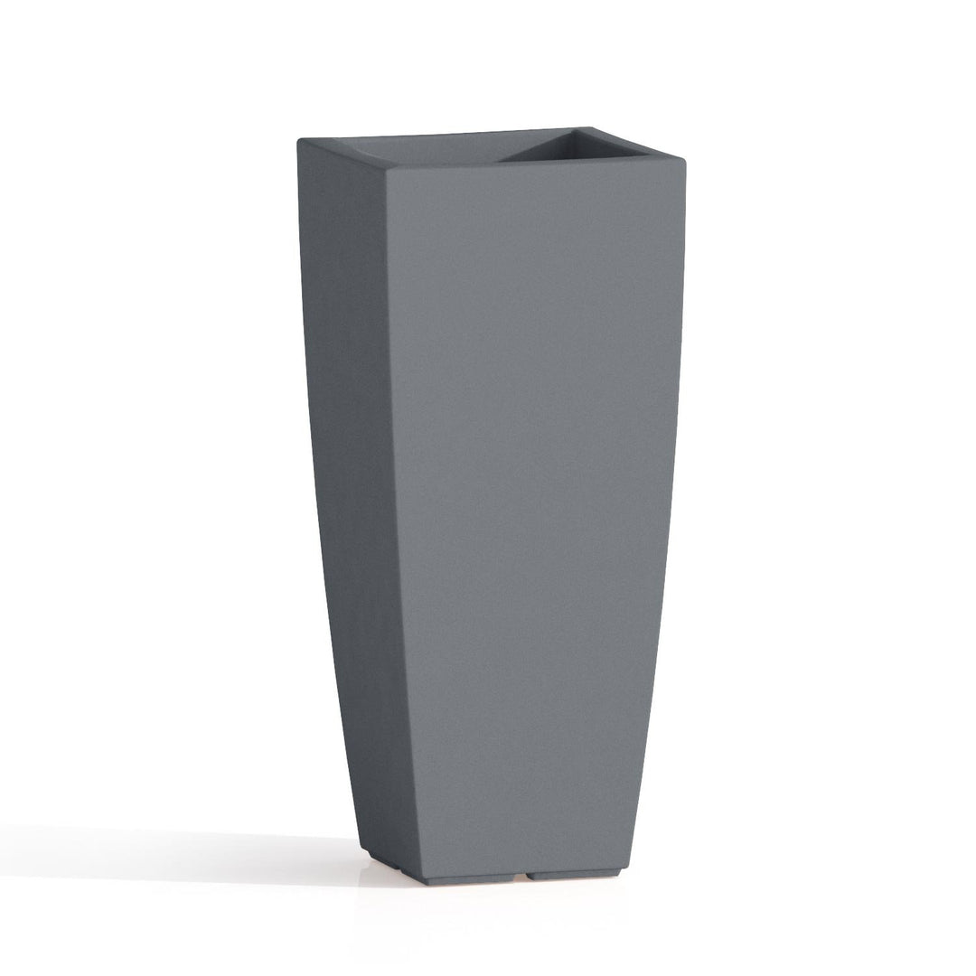 Square Top Grau – 39 x 39 cm – Höhe 90 cm. cm 33 x 33  - H 90 cm.. Grau, cm 33 x 33  - H 90 cm.. Gra