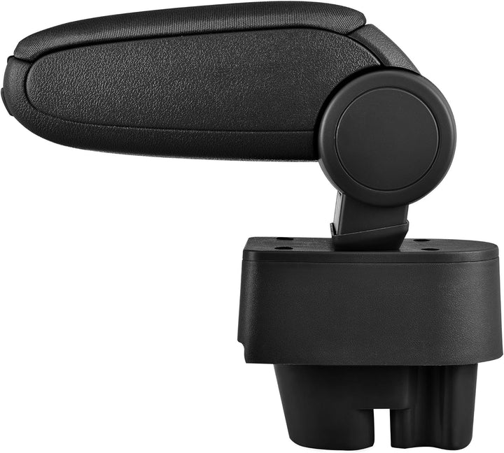 [pro.tec] Mittelarmlehne Armauflage mit Staufach gepolstert Textil schwarz