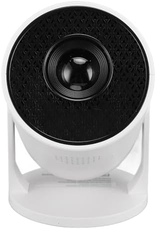 Kleiner Projektor mit WLAN, 1080P-Unterstützung, Tragbarer Projektor, 270° Verstellbarer LED-Filmpro