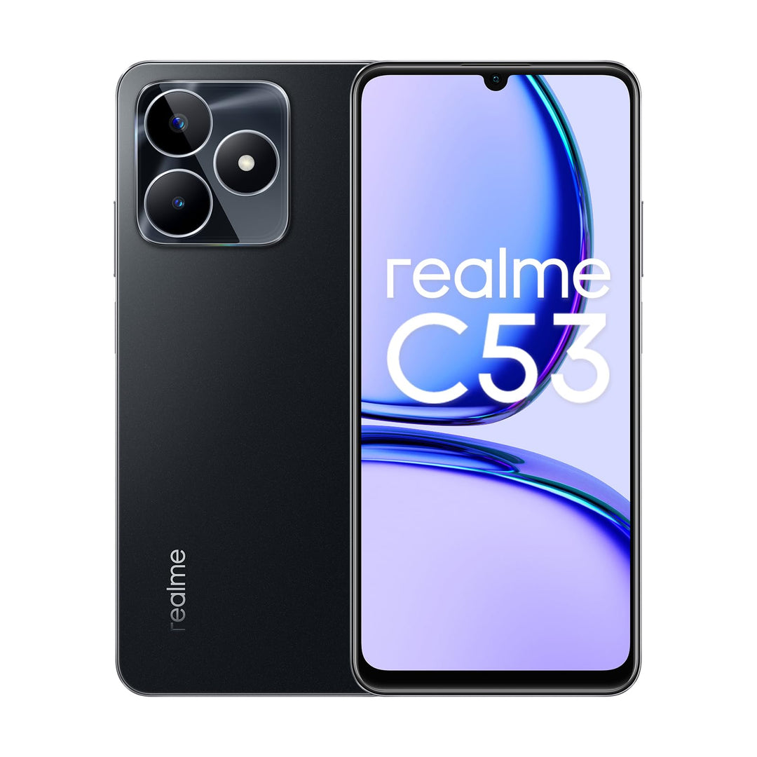realme C53 128GB/6GB RAM Dual-SIM mighty-black, Black