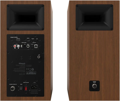 Klipsch The Sevens Aktiv-Lautsprecher (Paar) - Titan LTS Belüfteter Hochtöner, Bluetooth Wireless Ve