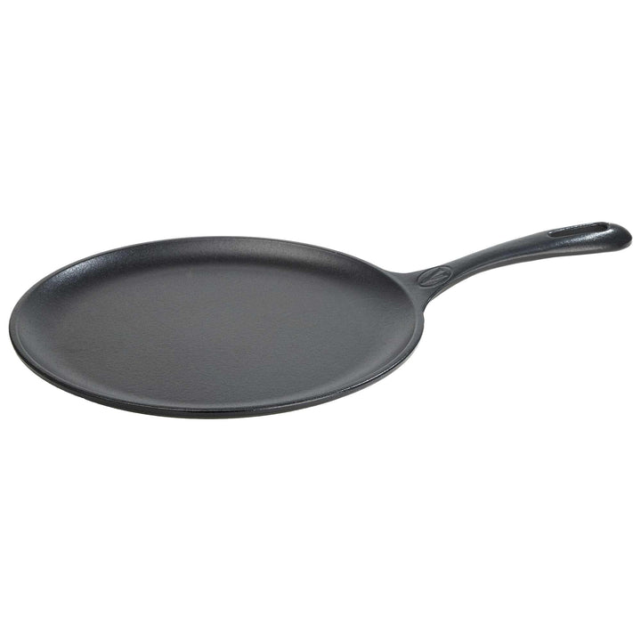 VICTORIA Grillpfanne Emaillierte Gusseisen Comal Pizza-Pfanne 26,6cm, Omeletts, Induktion, Feuer, Gr