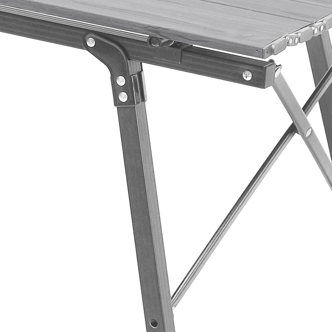 Campingtisch klappbar höhenverstellbar Falttisch tragbar Aluminium inkl. Tragetasche Outdoortisch we