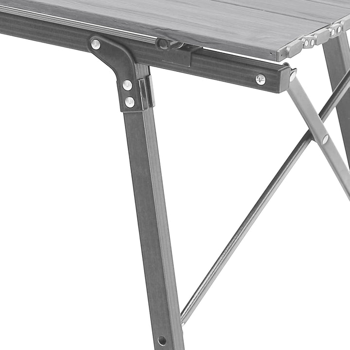 Campingtisch klappbar höhenverstellbar Falttisch tragbar Aluminium inkl. Tragetasche Outdoortisch we
