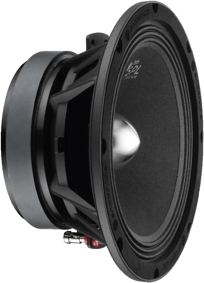 1 BASS FACE INDY SPL8M/4 professioneller midrange 20 cm 200 mm 8" Durchmesser 250 Watt rms und 500 W