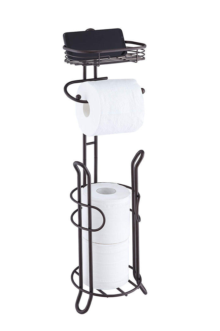 SunnyPoint Schwerer Toilettenpapierhalter für das Badezimmer, mit Reserve und Ablage, der Reserve-Be