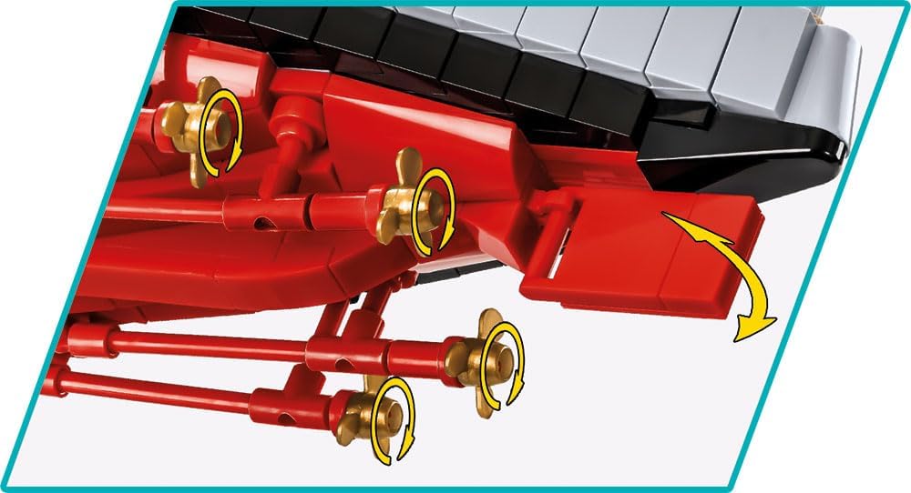 Klocki Pennsylvania - Class Battleship (2in1) - Executive Edition