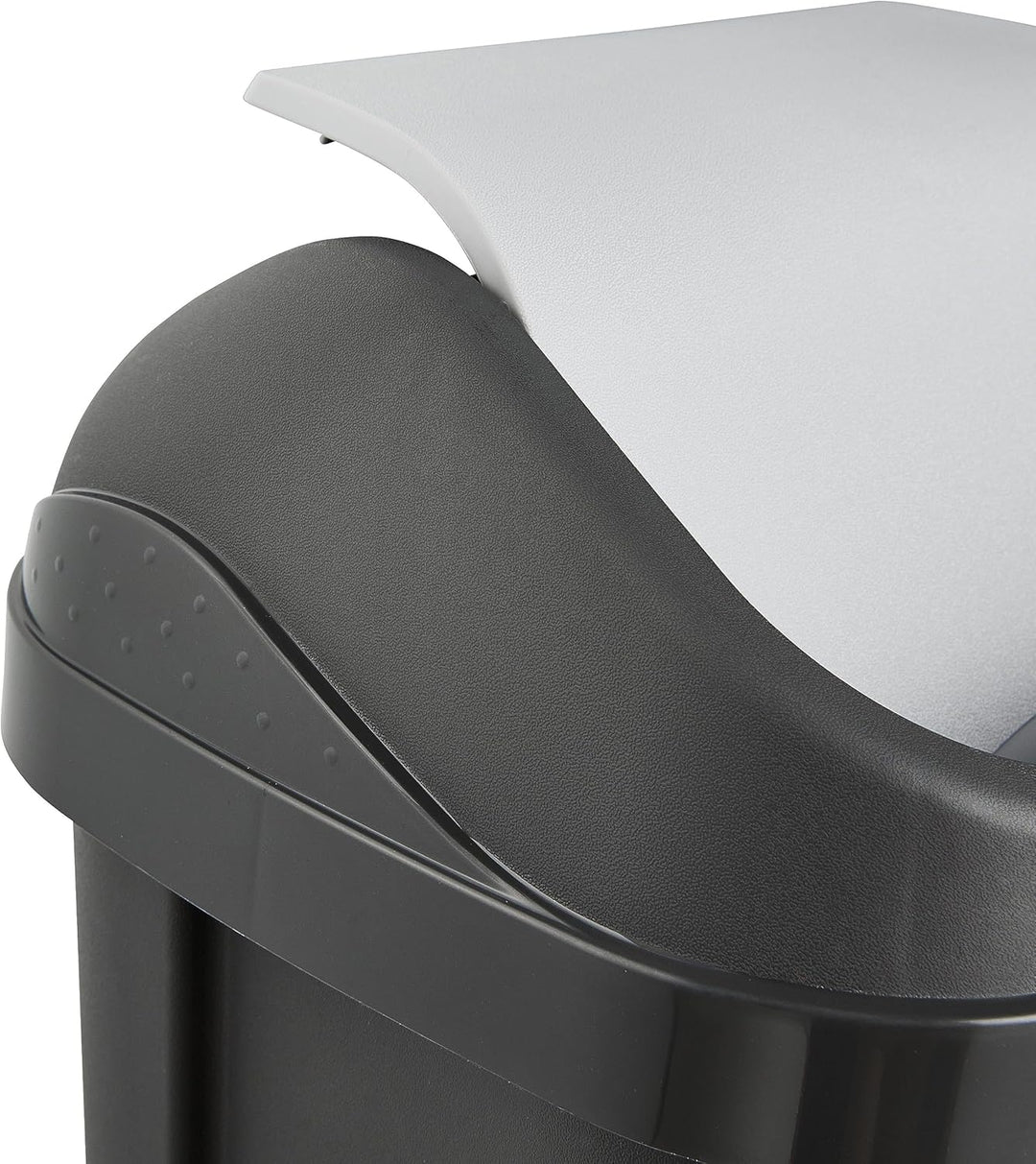 keeeper Mülleimer mit Schwingdeckel, 10 l, Swantje, Graphit-Grau