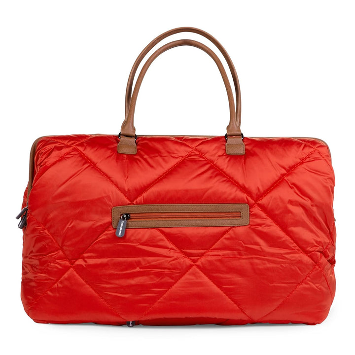 Childhome, Mommy Bag Wickeltasche - Gesteppt - Rot 55x30x40cm Jubiläumsauflage Rot Gesteppt, Rot Ges