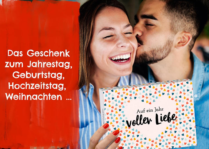 Geschenk für Paare - Ideen für unvergessliche Paarzeit - Jahrestag Geschenk für Ihn und für Sie - Üb