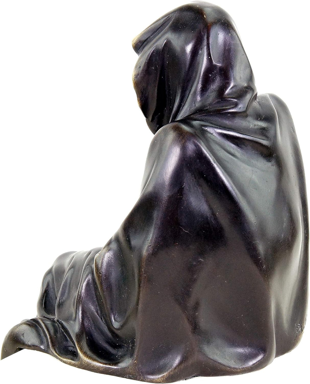 Kunst & Ambiente - Limitierter Kantensitzer - Geist - schwarz - Bronzeskulptur - signiert Martin Kle