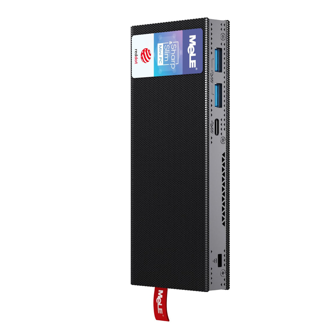 MeLE Mini PC Stick lüfterlos PCG02 Pro 12th Gen Alder Lake - N100(bis zu 3,4GHz), 8GB DDR4 RAM 128GB