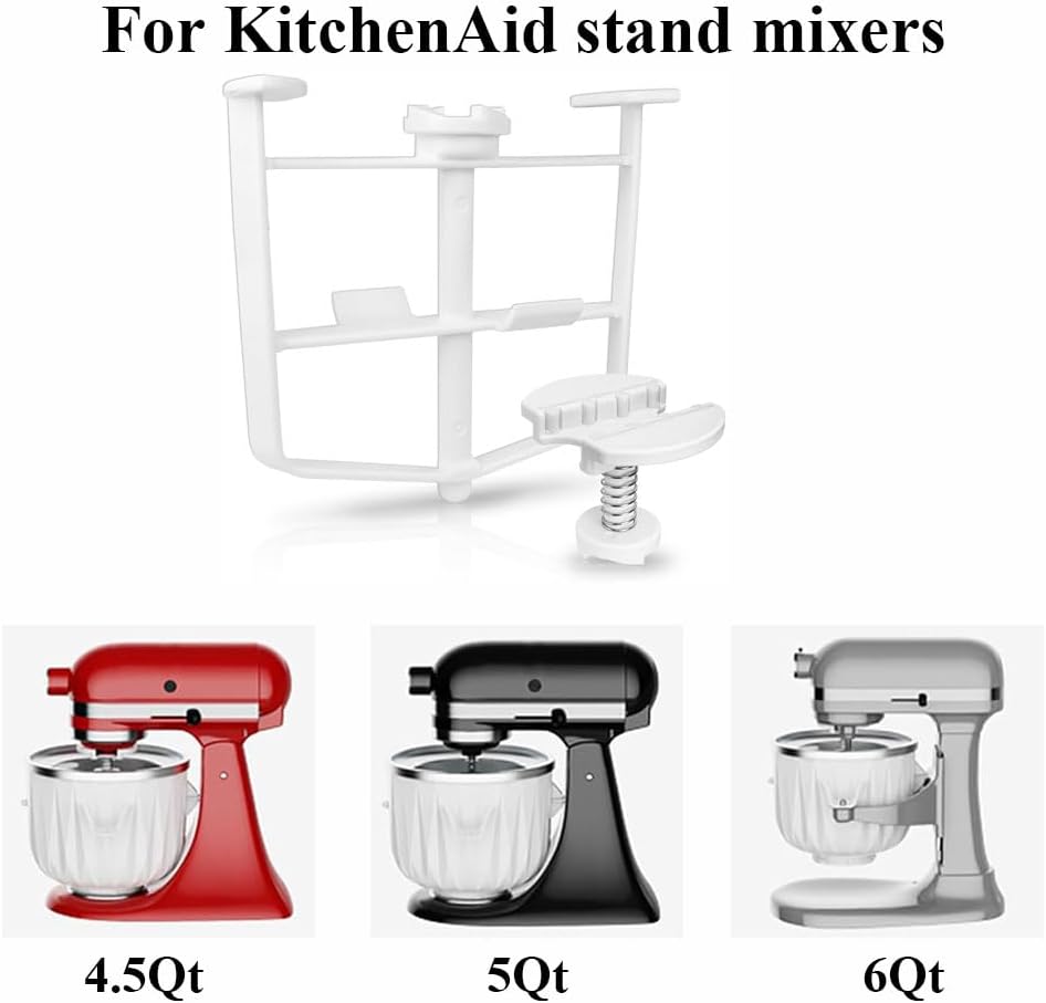 TOP-MAX Ersatzteile für Eismaschinen: Rührpaddel &amp; Antriebseinheit, kompatibel mit KitchenAid Standm
