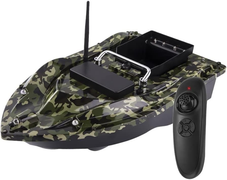 Futterboot,12000mah Batterien mit grosser Kapazität futterboot,500m Fernbedienung,1,5kg Ladetrichter